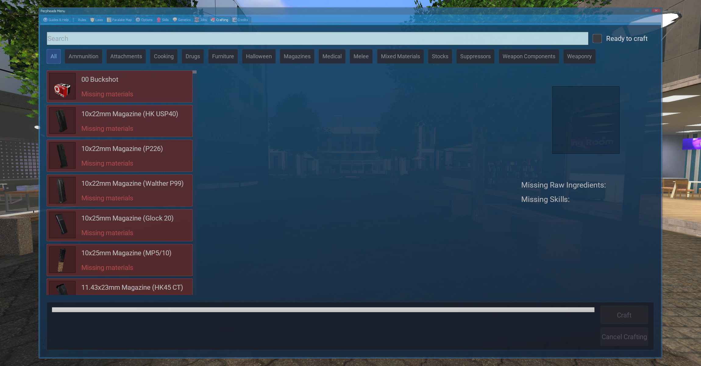 Crafting Menu V2