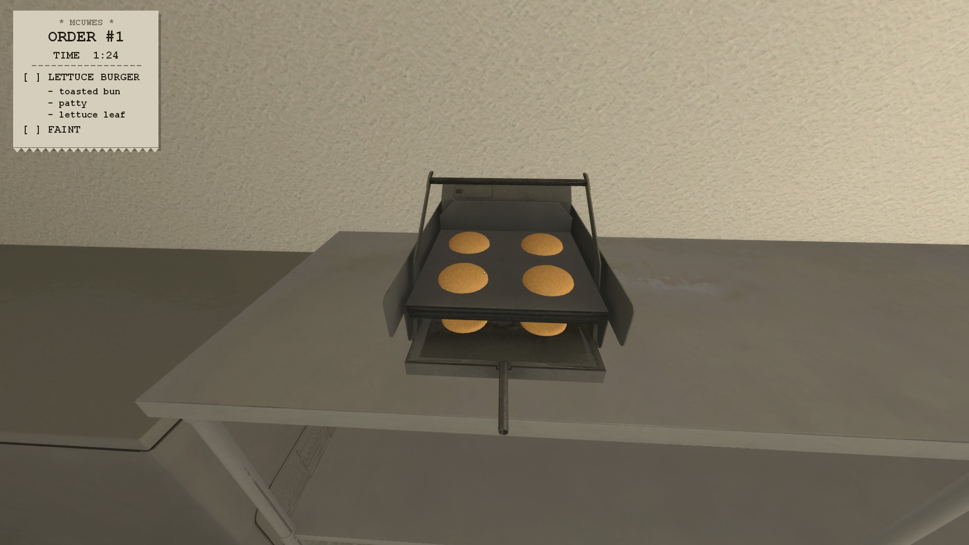 McUwes Toaster Starting