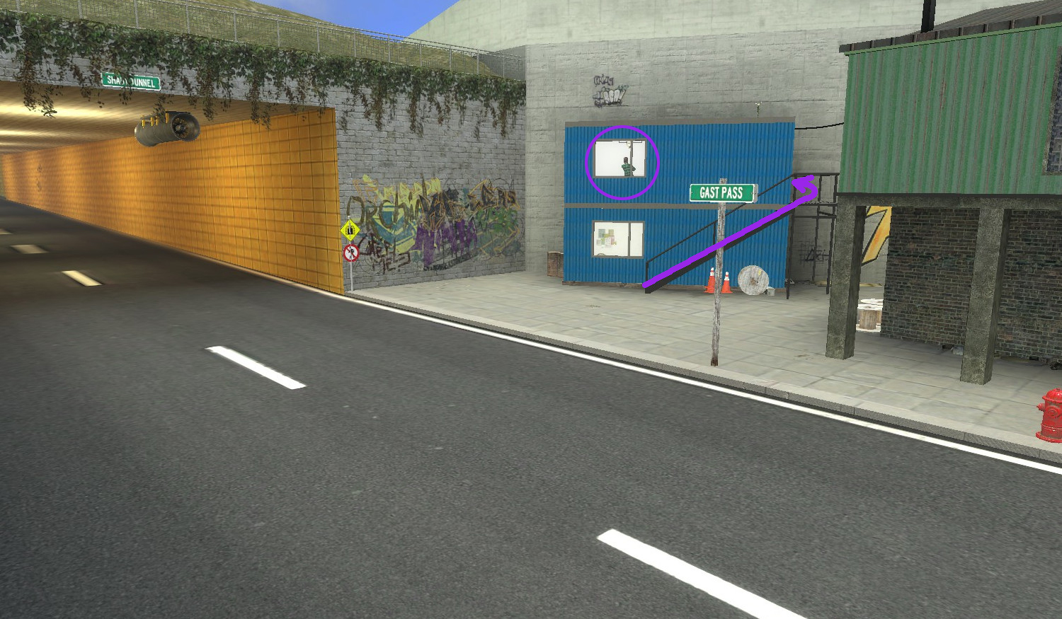 DD Slums Tunnel