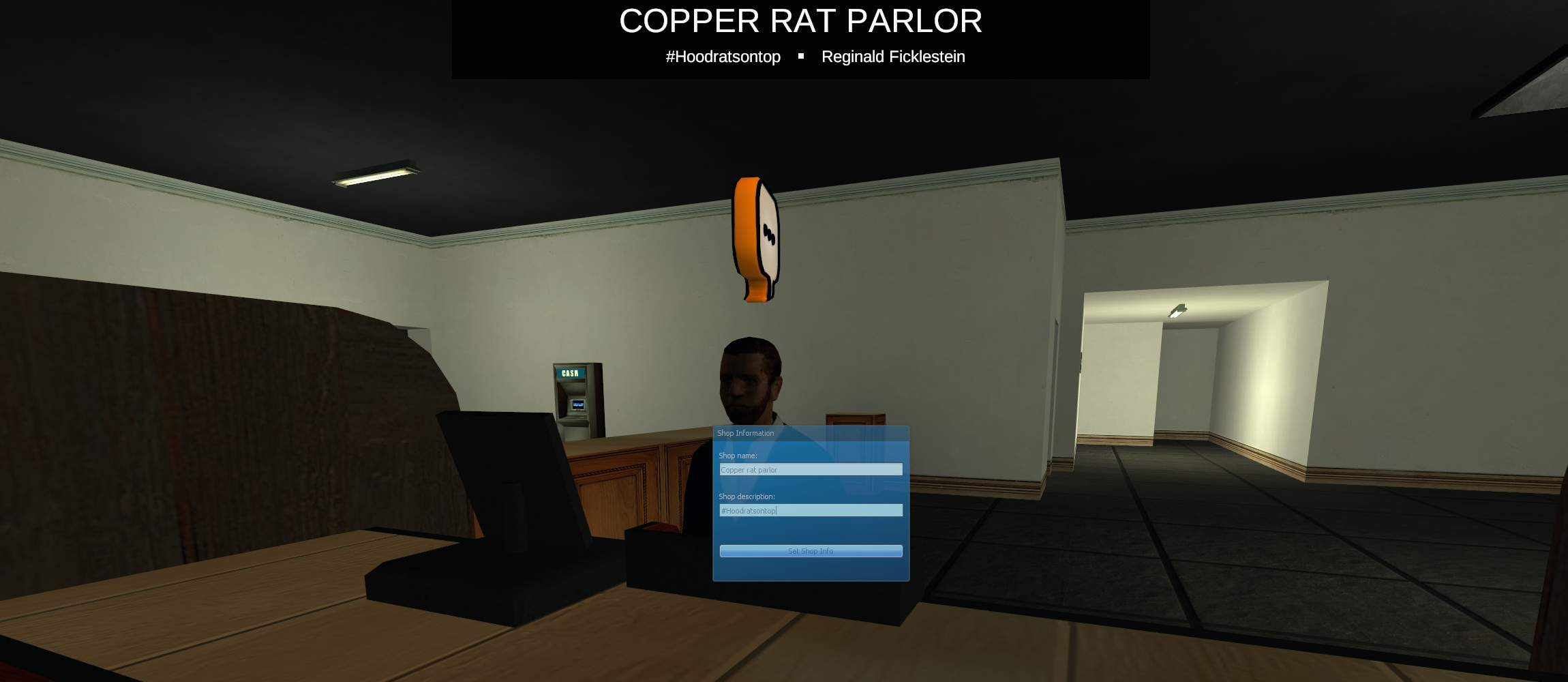 Bank-NPC Menu