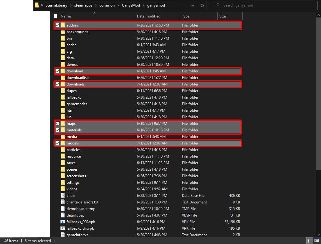 Clearing Cached Steam Addons on Your Garry's Mod Server, Garry's Mod