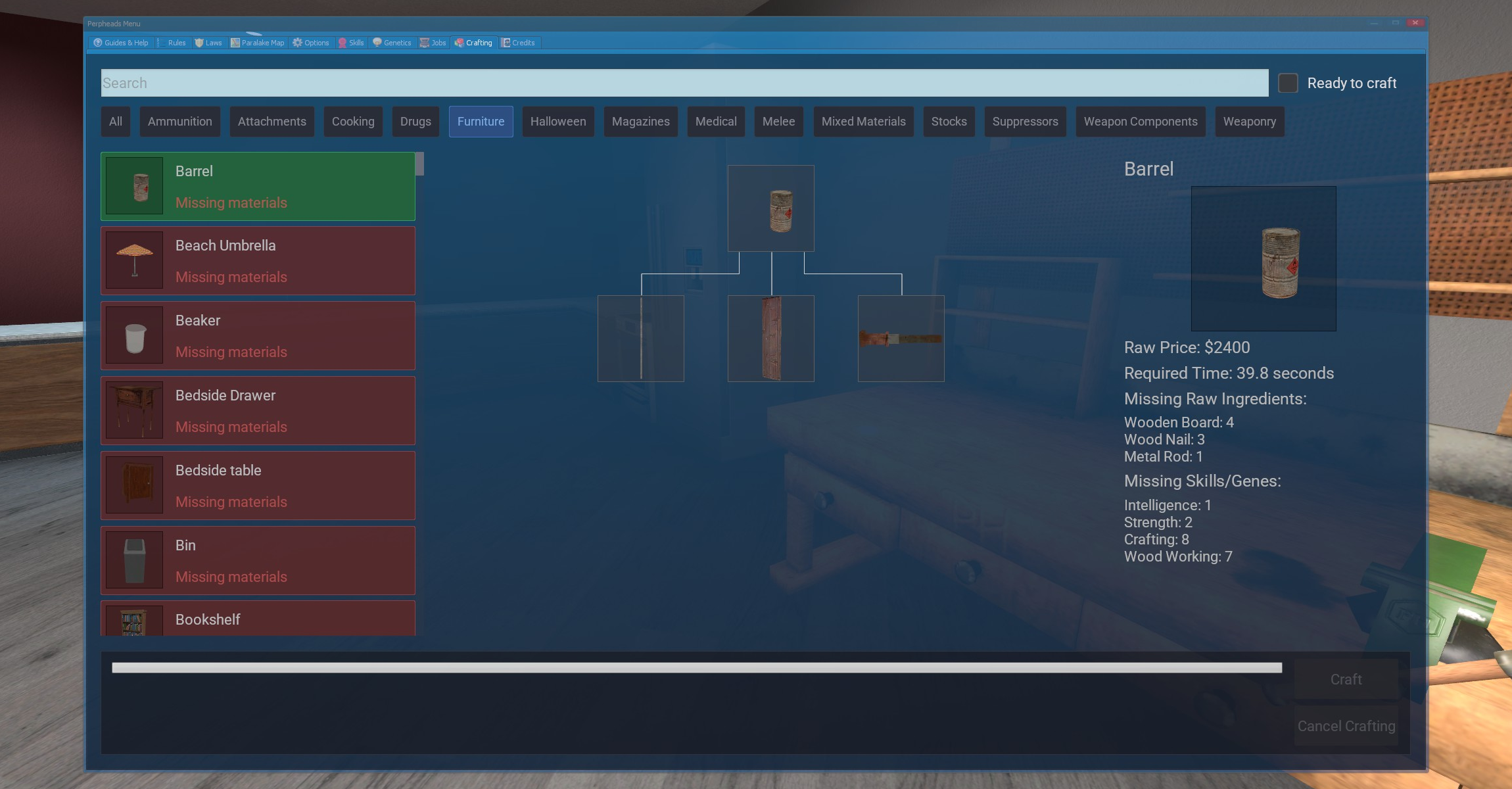 Furniture Menu V2